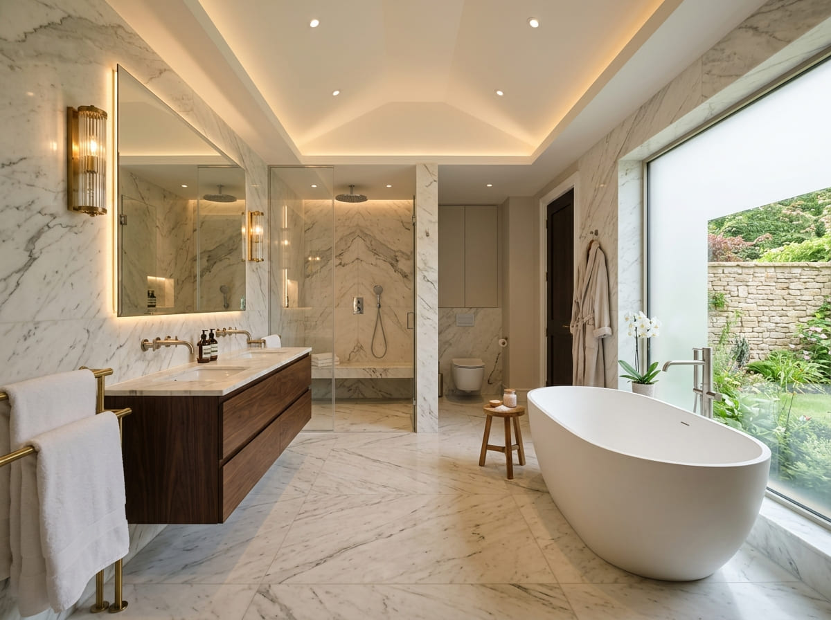Custom Bathroom Renovation in Shepherd