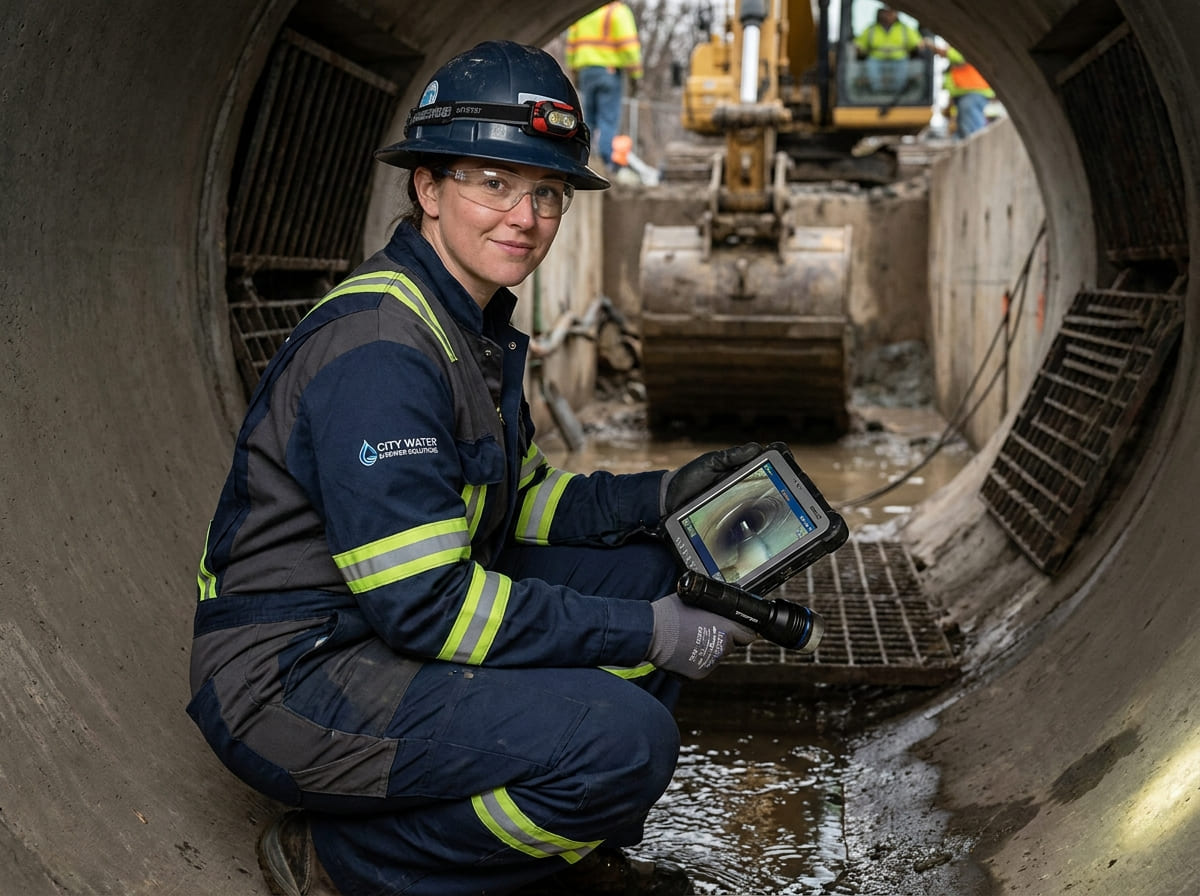 Sewer Line Inspection & Replacement in Shepherd